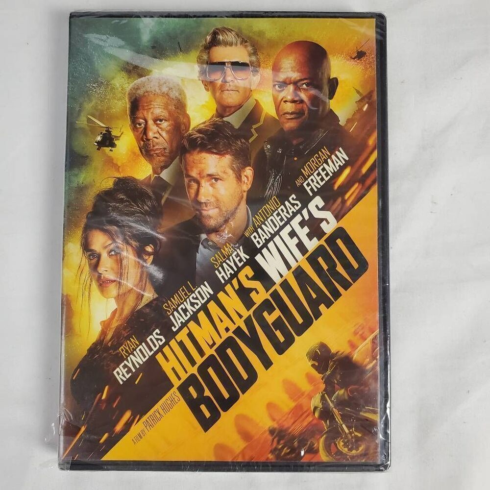 Hitman’s Wife’s Bodyguard (DVD, 2021, Reynolds, Jackson, Hayek, Banderas, Freema